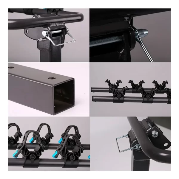 Rack Tirón Portabicicletas P/4 Bicis Para Mazda Cx-5