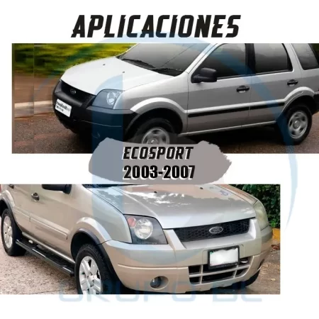 Burrera Cubrefaros Trainer Ford Ecosport 2003-2007 Negro - Image 8