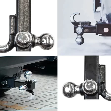 Tiron De Arrastre Remolque Cople Triple Bola Con Gancho - Image 8