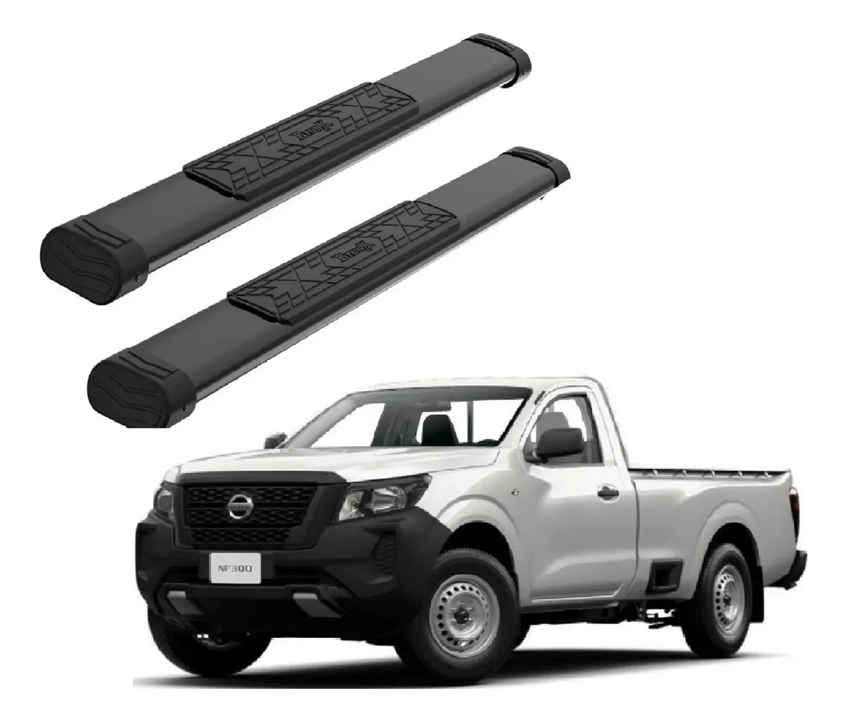 Estribos Nissan Estacas Np300 2017 Frontier Cabina Sencilla - Image 8