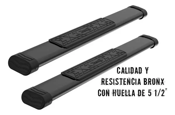 Estribos Bronx Ford Super Duty Cab Sencilla 1999-2016 Cromo