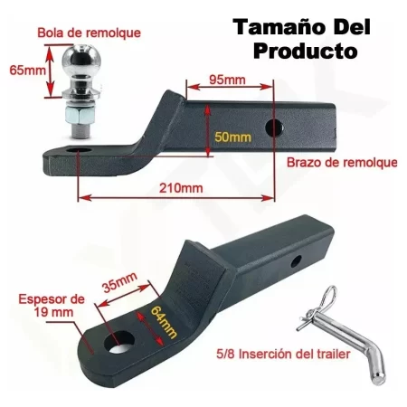 Tiron De Arrastre Ranger Wildtrak 2023 Con Jalon Cople Bola - Image 9