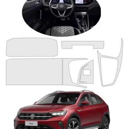 Protector De Pantalla, Clúster Y A/c Para Nivus 2024