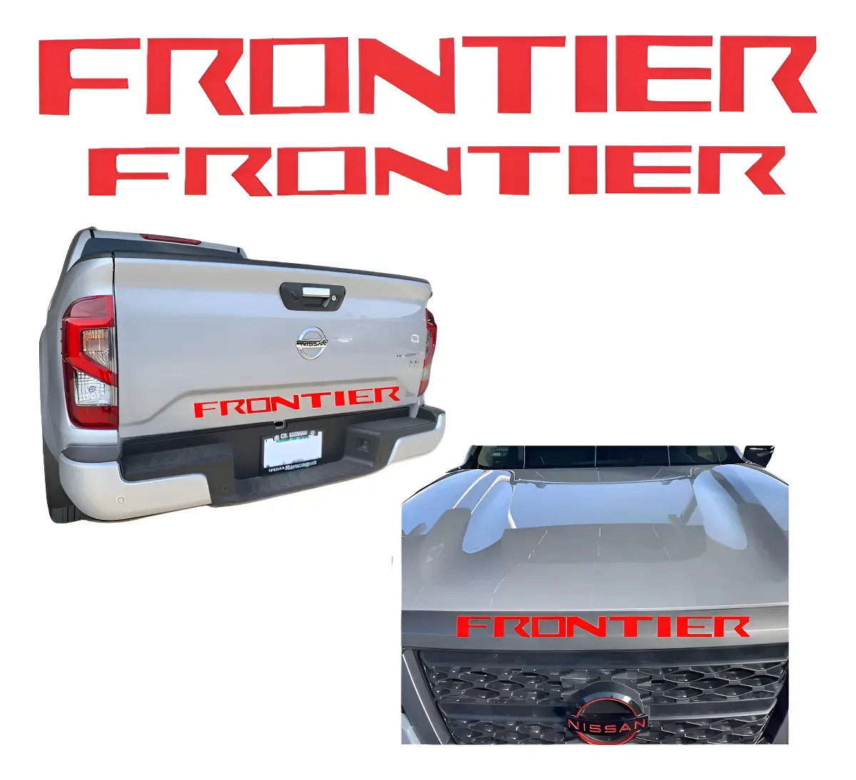 Calca Sticker Nissan Np300 Frontier 2021 2022 Parrilla Batea - Image 1
