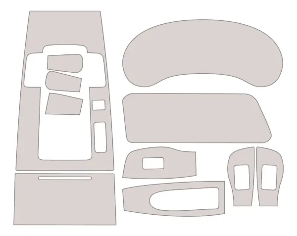 Kit Proteccion Ppf Para Acabado Piano Mazda 3 2019 Al 2023