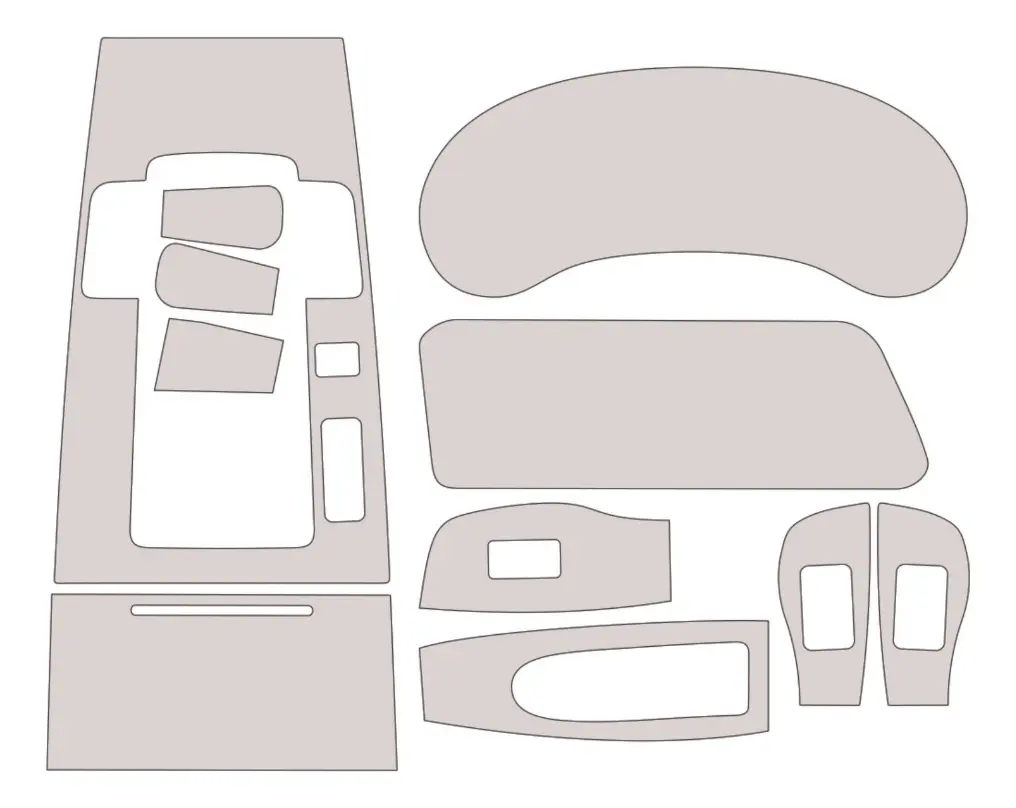 Kit Proteccion Ppf Para Acabado Piano Mazda 3 2019 Al 2023 - Image 1