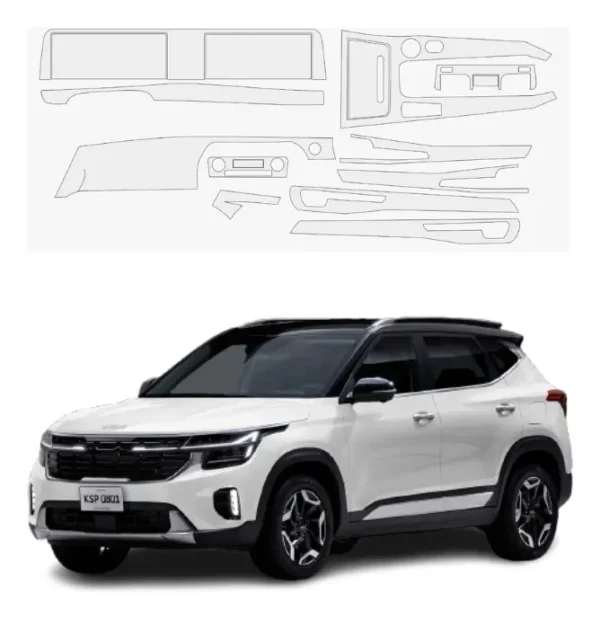 Kit Proteccion Ppf  Para Kia Seltos Sx-cvt 2024