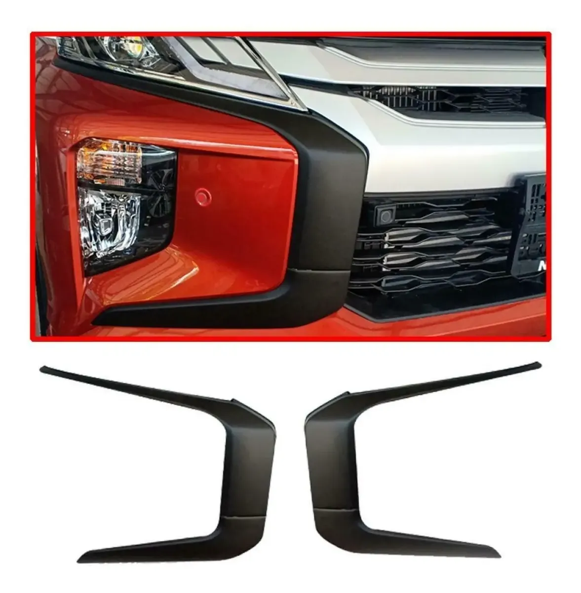 Bisel Para Bumper Delantero Mitsubishi Triton L200 2020 2021 - Image 1
