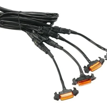 Luces Led Para Parilla  Ambar ,(4 Focos)  Performance