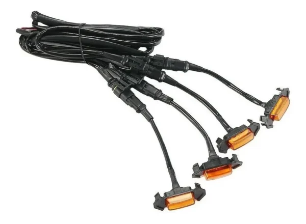 Luces Led Para Parilla  Ambar ,(4 Focos)  Performance