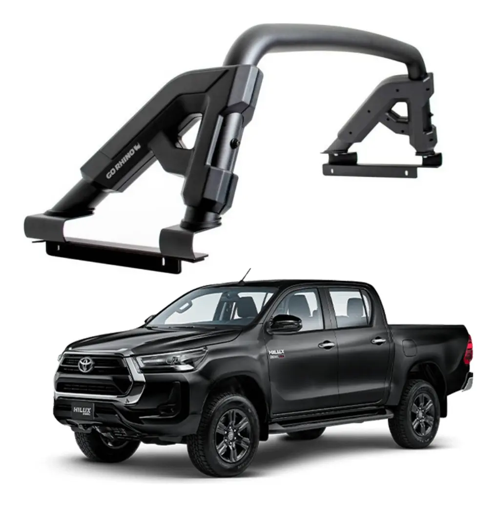Roll Bar Gr Negro Para Totoya Hilux 2016-2025 Go Rhino - Image 1
