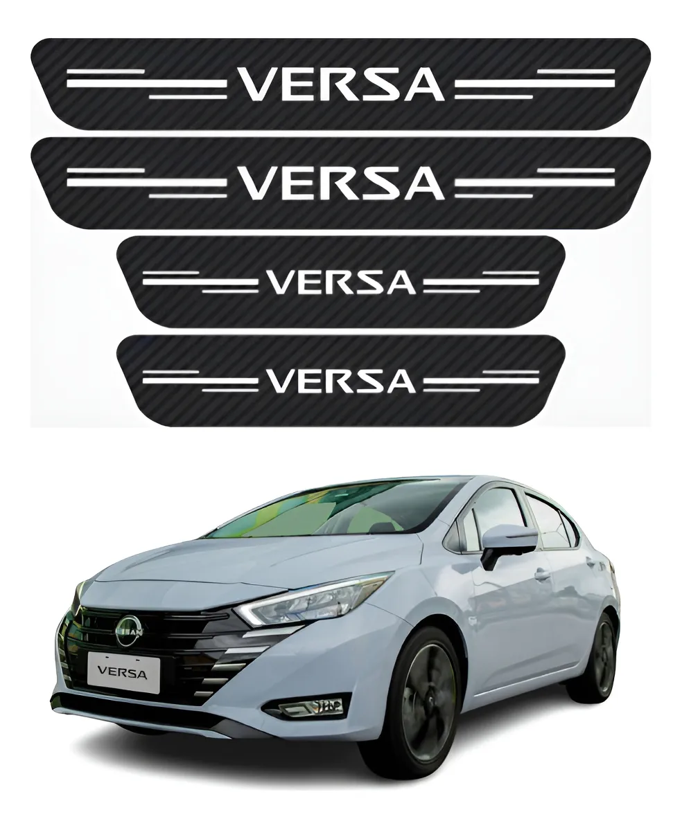 Protección De Estribos 4 Puertas Para Nissan Versa - Image 1