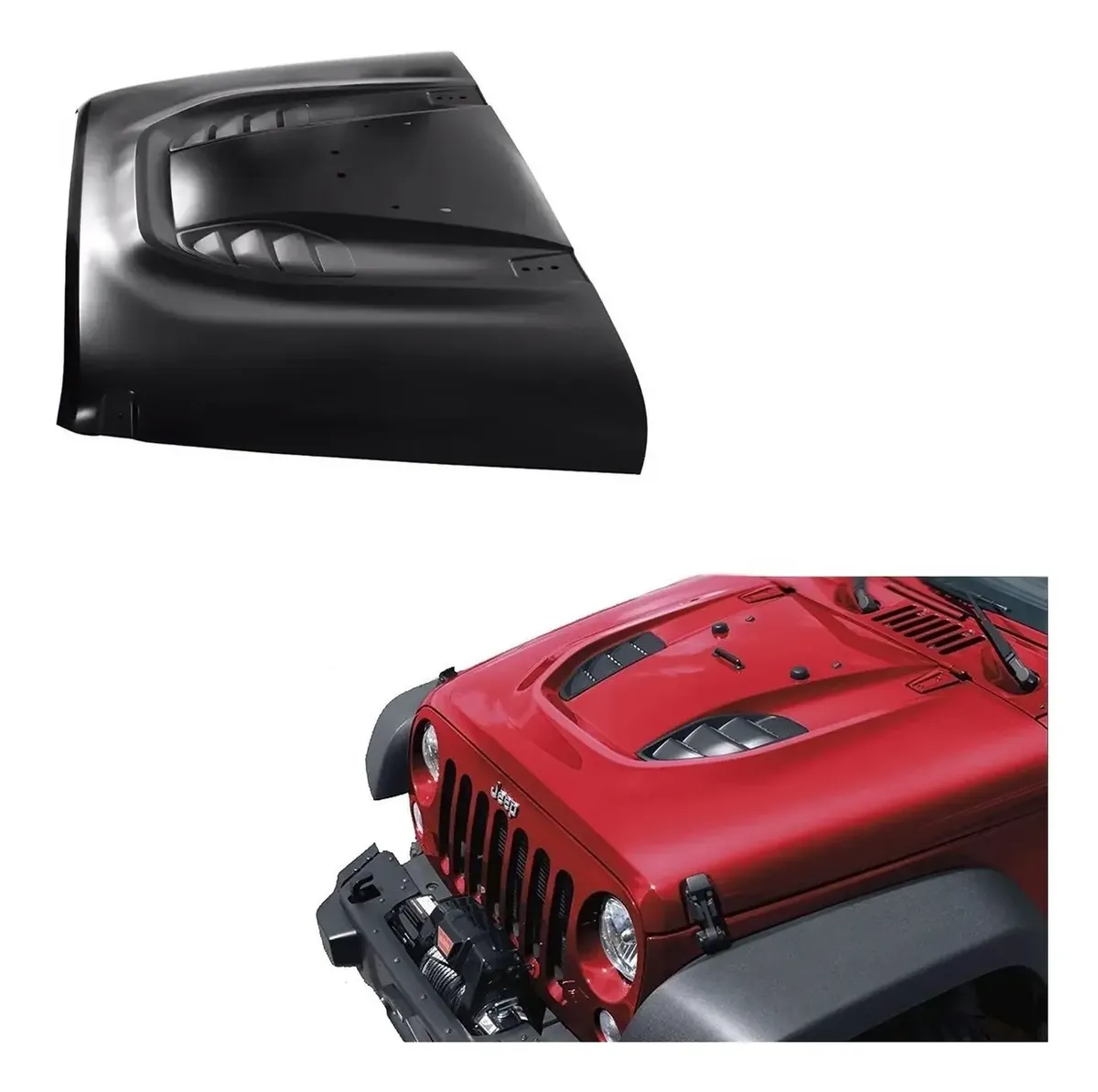 Cofre Tipo 10 Aniversario Doble Rejilla Jeep Wrangler Jk - Image 1