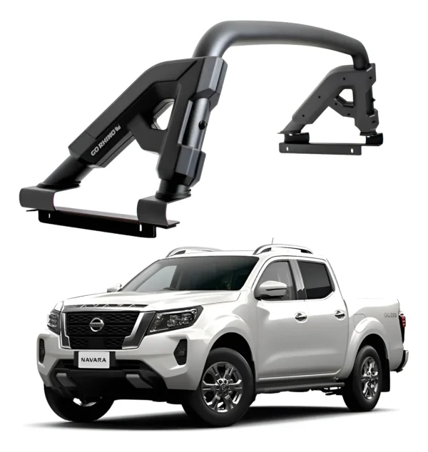 Roll Bar Gr Negro Compatible Con Np300 2016 - 2025 Go Rhino
