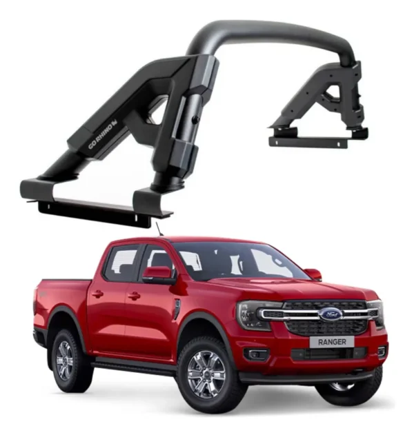 Roll Bar Gr Negro Para Ford Ranger 2016-2022 Go Rhino