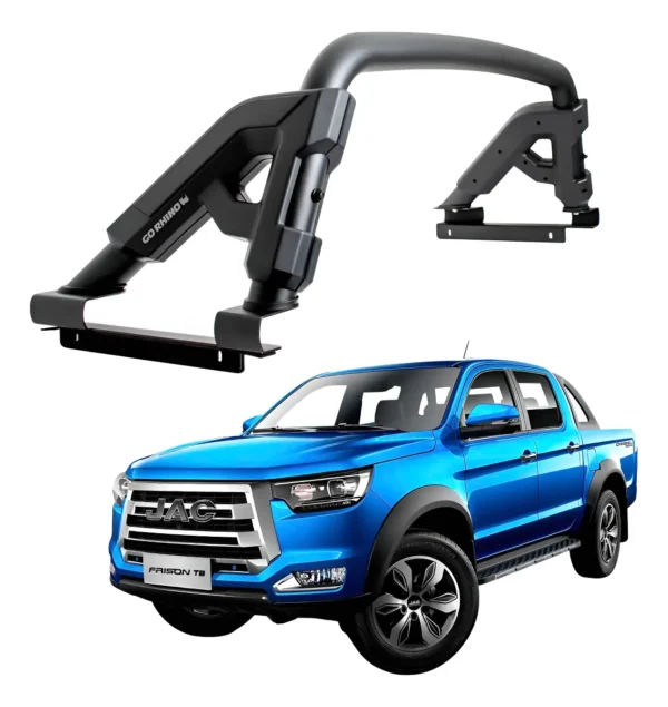 Roll Bar Gr Negro Para Jac Frison T6 2019-2023 Go Rhino