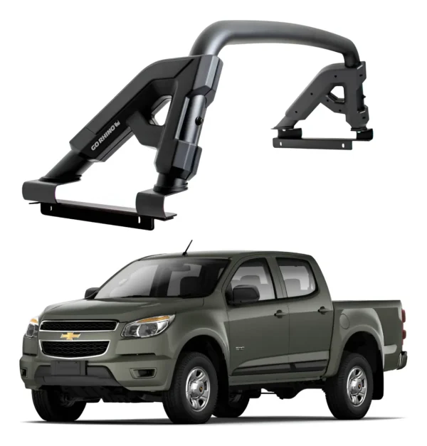 Roll Bar Gr Negro Para Chevrolet S10 2015 - 2017 Go Rhino