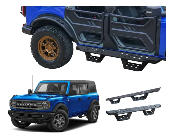 Estribos Para Bronco 2021 A 2024 4 Puertas Bronx Escalon