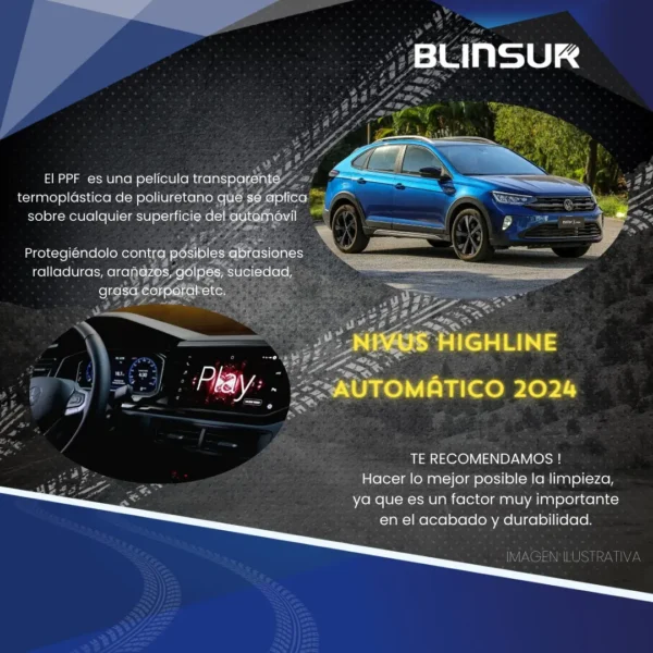 Protector De Pantalla, Clúster Y A/c Para Nivus 2024