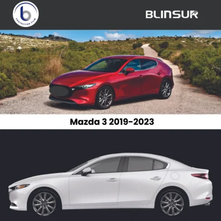 Kit Proteccion Ppf Para Acabado Piano Mazda 3 2019 Al 2023 - Image 2