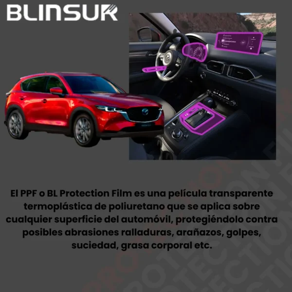 Protección Ppf Kit Completo Para Mazda Cx5 2024 Automatico