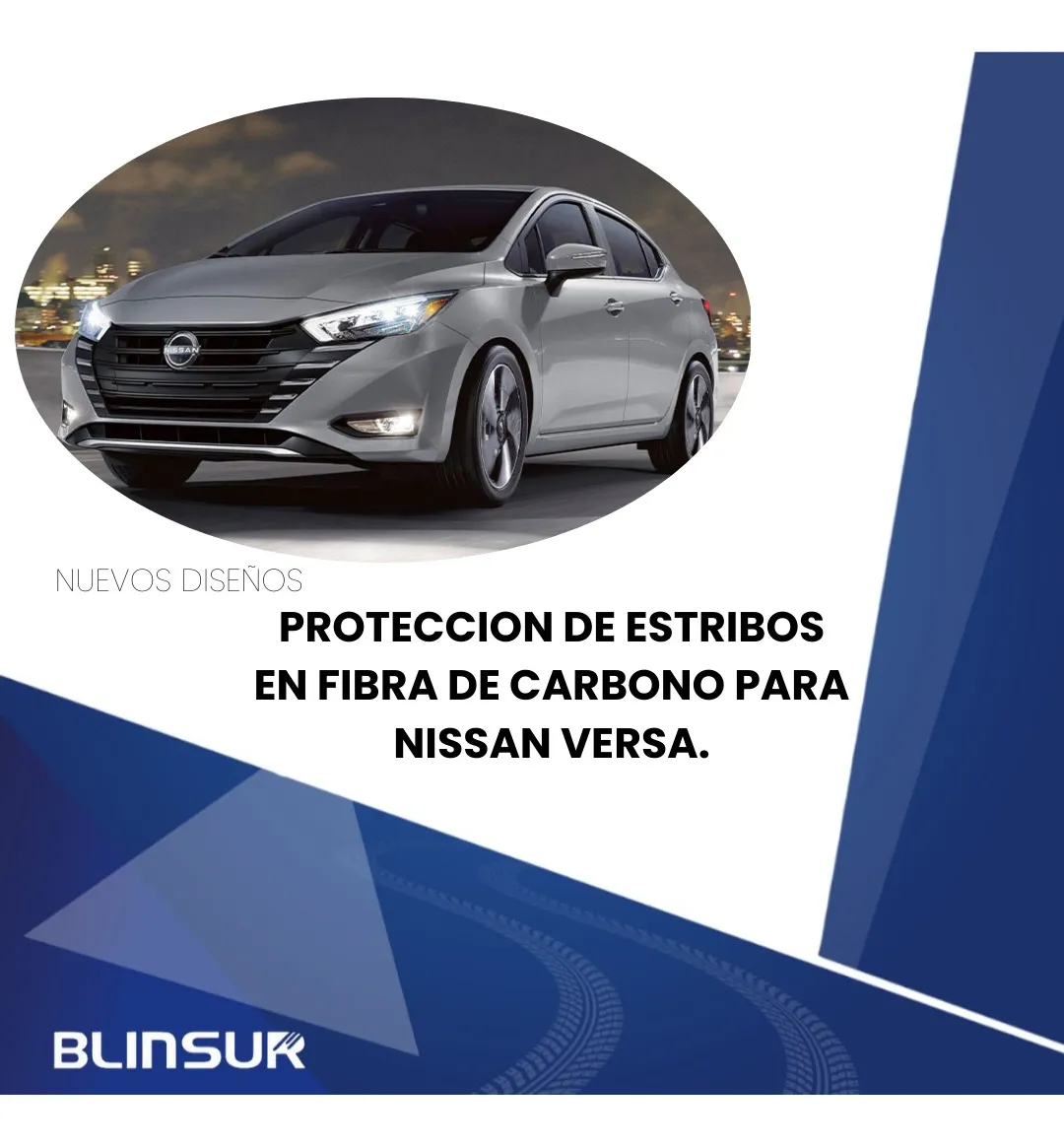 Protección De Estribos 4 Puertas Para Nissan Versa - Image 2