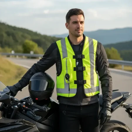 Chaleco Motociclista Inflable Airbag Talla Xl C/co2 Incluye - Image 2