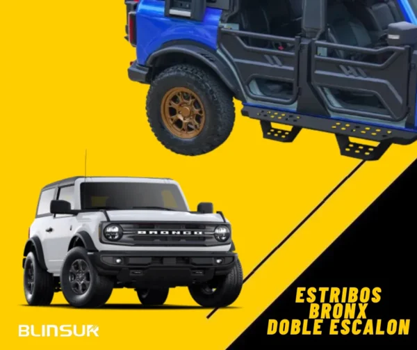 Estribos Para Bronco 2021 A 2024 4 Puertas Bronx Escalon