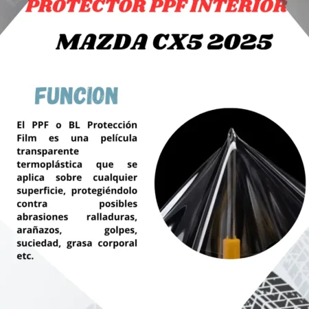 Protección Ppf Kit Interior Completo Mazda Cx5 2025 - Image 3
