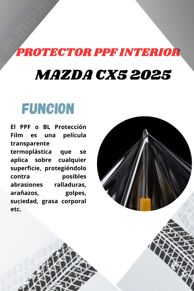 Protección Ppf Kit Interior Completo Mazda Cx5 2025 - Image 3