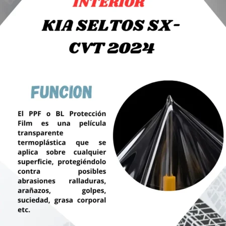 Kit Proteccion Ppf  Para Kia Seltos Sx-cvt 2024 - Image 3
