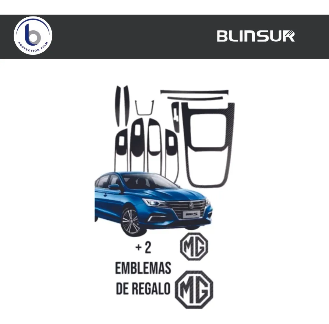 Kit Completo Sticker Puertas Y Panel Central Mg5 2021 2022 - Image 3