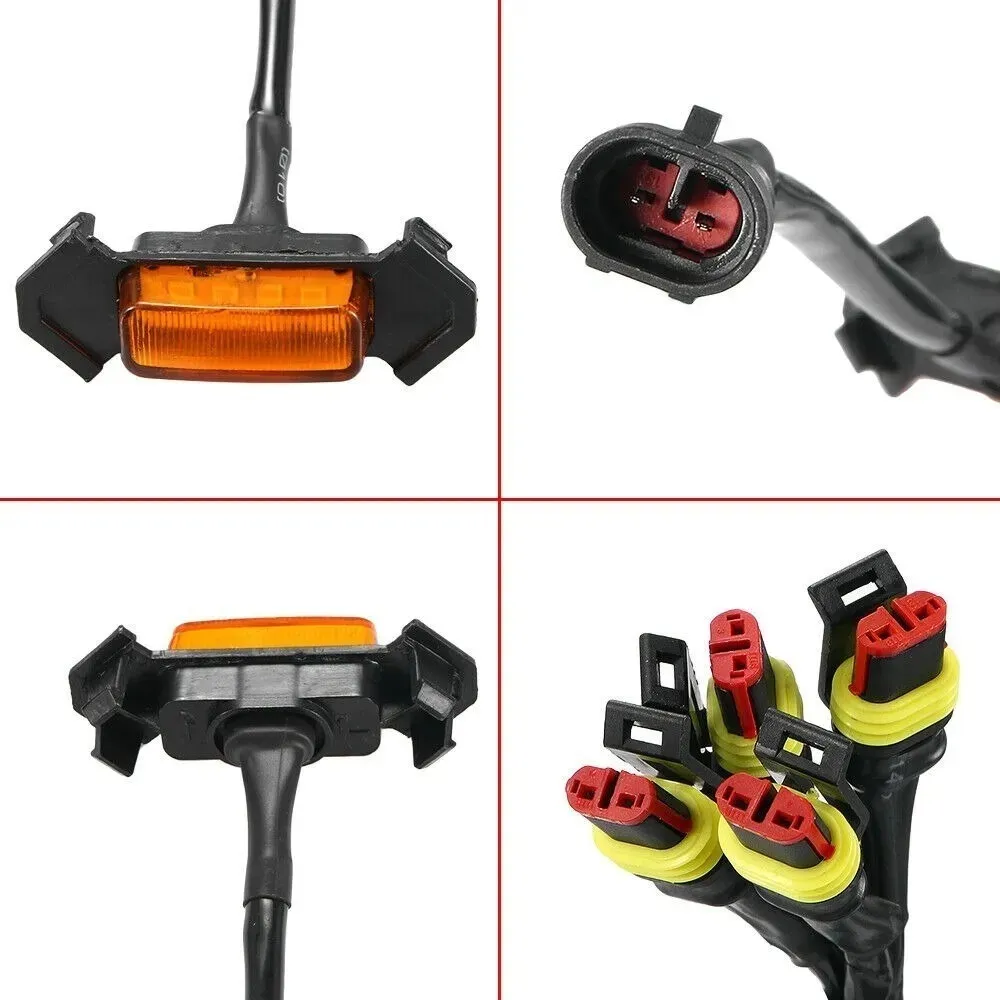 Luces Led Para Parilla  Ambar ,(4 Focos)  Performance - Image 3