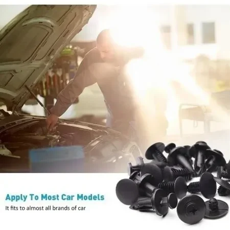 Kit Estuche 415 Grapas Automotrices 18 Modelos Y Quitagrapas - Image 3