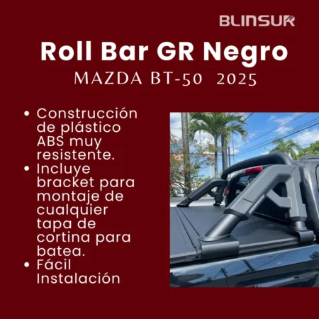 Roll Bar Gr Negro Mazda Bt-50 2025 Go Rhino - Image 3