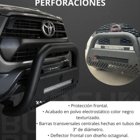 Burrera Ultra Bar Para Barra Chevrolet S10 2016 - 2020 - Image 3