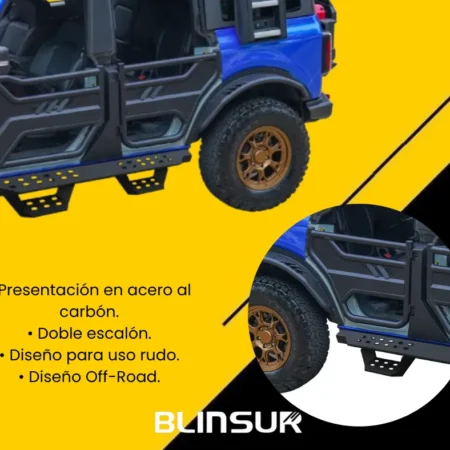 Estribos Para Bronco 2021 A 2024 4 Puertas Bronx Escalon - Image 3