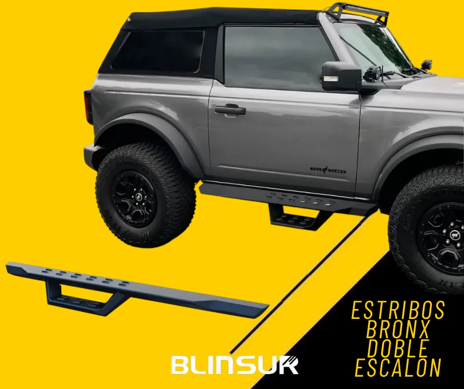 Estribos Para Bronco 2021 A 2024 2 Puertas Bronx Escalon - Image 3