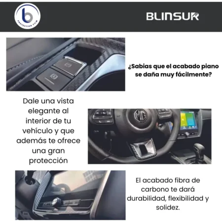 Kit Completo Sticker Puertas Y Panel Central Mg5 2021 2022 - Image 4