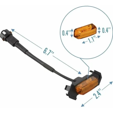 Luces Led Para Parilla  Ambar ,(4 Focos)  Performance - Image 4