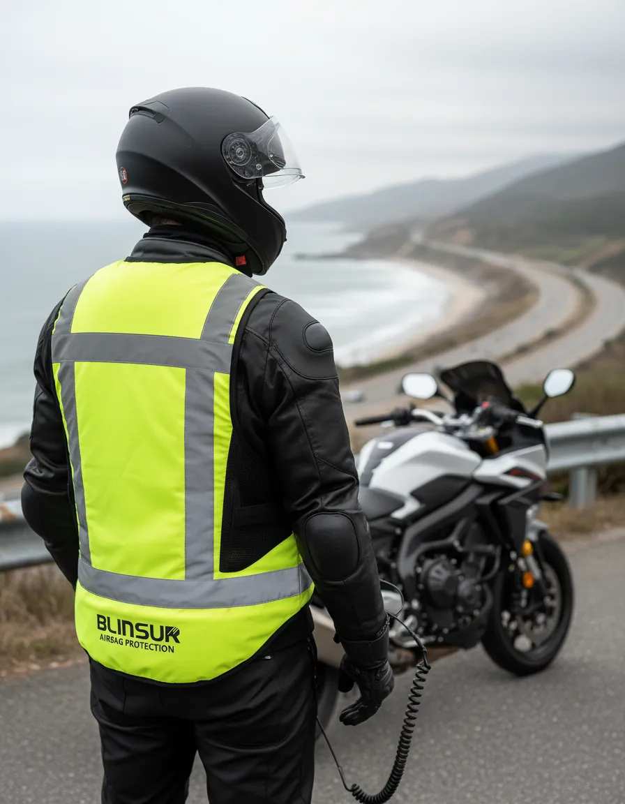 Chaleco Motociclista Inflable Airbag Talla M C/co2 Incluye - Image 4