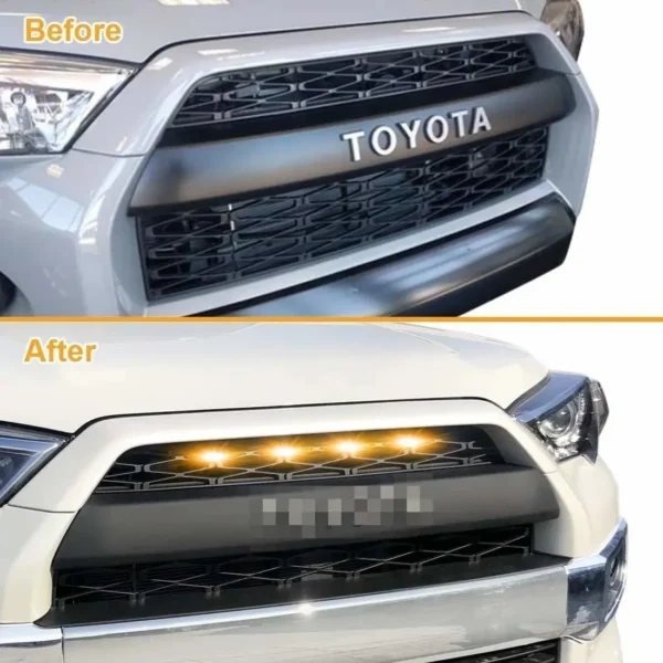 Luces Led Para Parilla  Ambar ,(4 Focos)  Performance