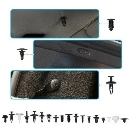 Kit Estuche 415 Grapas Automotrices 18 Modelos Y Quitagrapas - Image 5