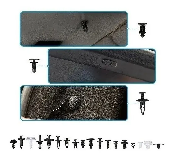 Kit Estuche 415 Grapas Automotrices 18 Modelos Y Quitagrapas